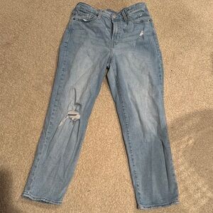 Old Navy Blue Straight Leg Jeans Classic Denim